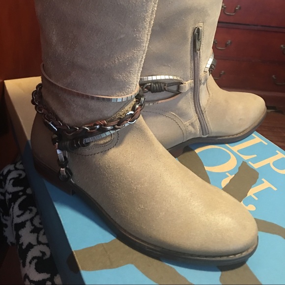OTBT. Genuine Suede Riding Boots❤️ - Picture 4 of 6